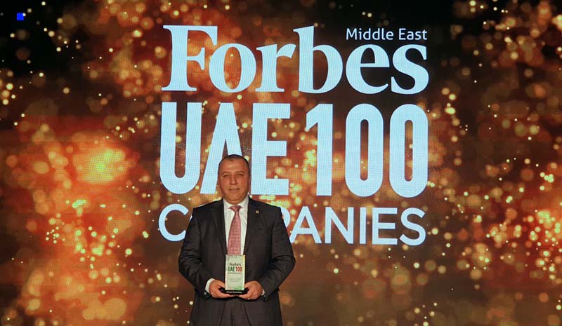 Forbes lists Ghassan Aboud Group in UAE’s Top 50 Companies