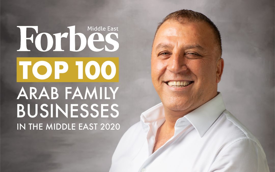 Forbes Lists Ghassan Aboud Group amongst the Top 100 Arab Family Businesses in the Middle East