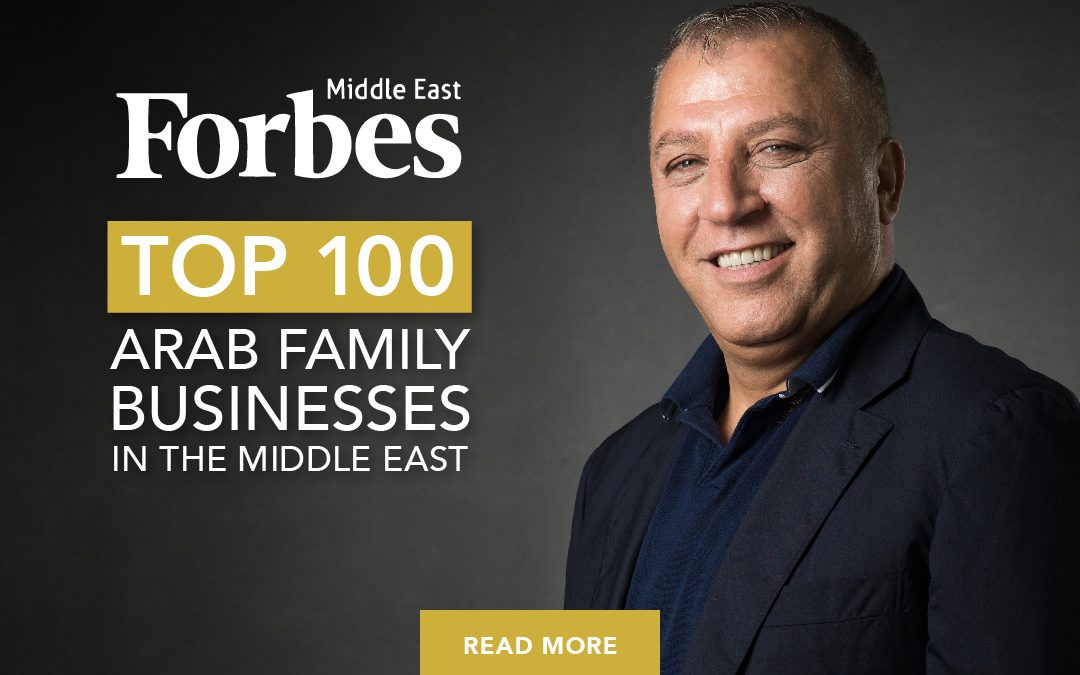 Ghassan Aboud Group Featured in Forbes Top 100 Arab Family Businesses in the Middle East